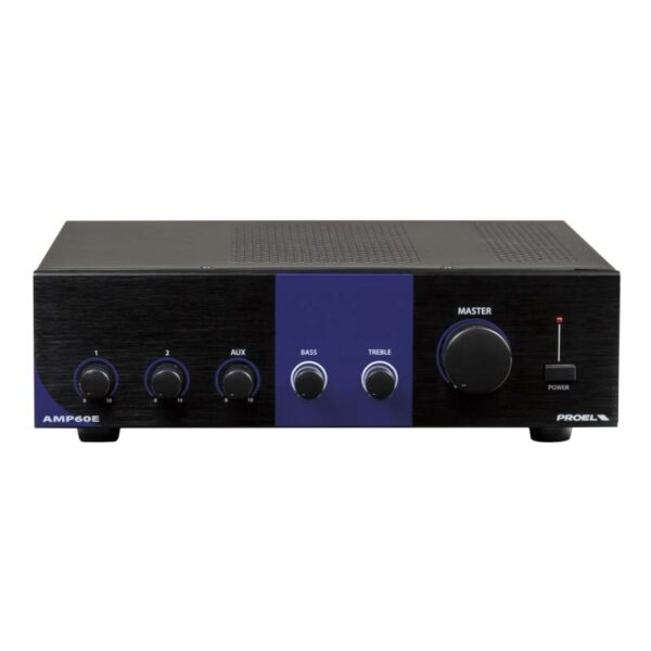 Desk Mixer Amplifiers 60W PROEL PA AMP60E