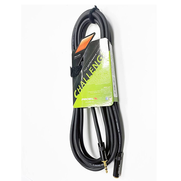 3.5 mm Male to Female Stereo Cable PROEL – CHLP180LU3