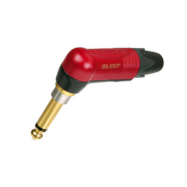 1/4" Professional Phone Right Angle  Plug,Silent Switch NEUTRIK – NP2RX-AU-SILENT