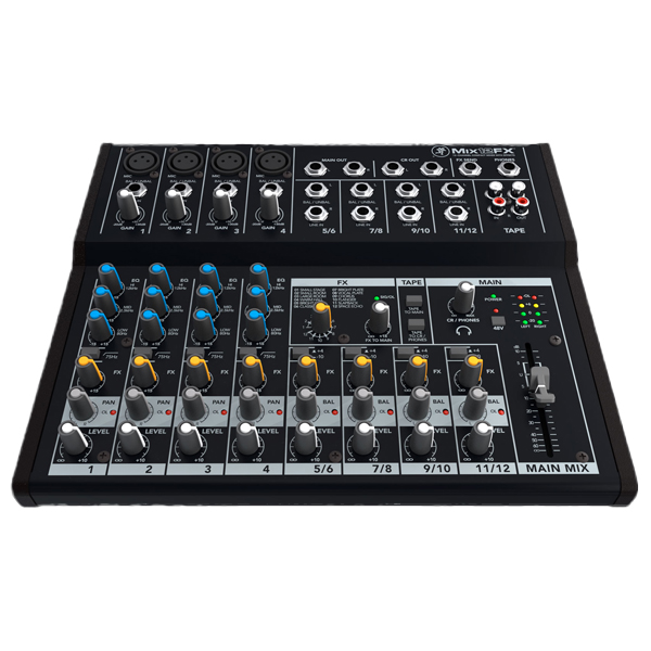 Compact Mixer With Effects  MACKIE MIX12FX