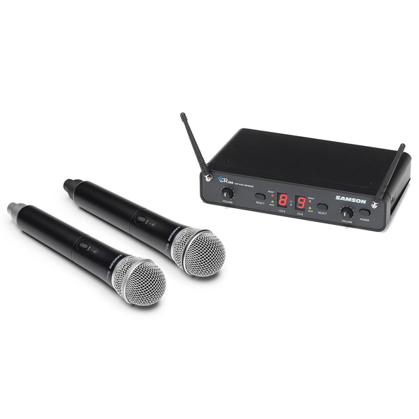 Dual-Channel Handheld Wireless System SAMSON CONCERT 288