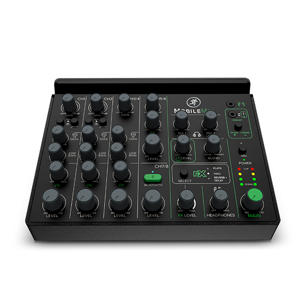 8-Channel USB-Powerable Mixer MACKIE MOBILEMIX