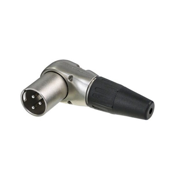 3 Pole Male Right-Angle XLR Connector NEUTRIK REAN RC3MR