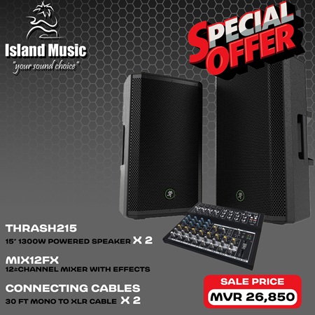 15” 1300W Powered Loudspeaker